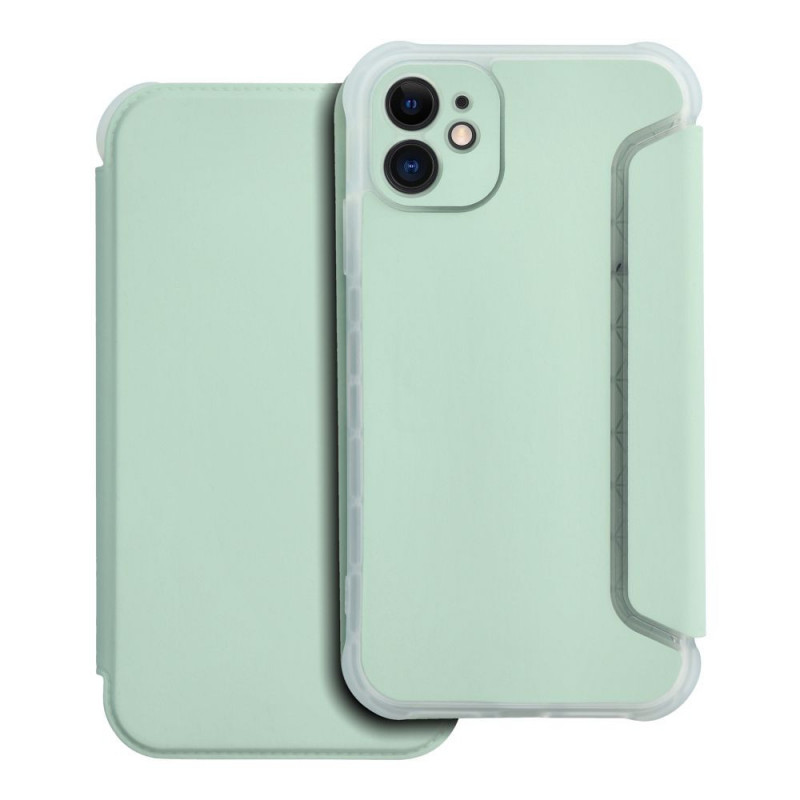 Peňaženkové puzdro Piano Book na Apple iPhone 11 Svetlo zelený