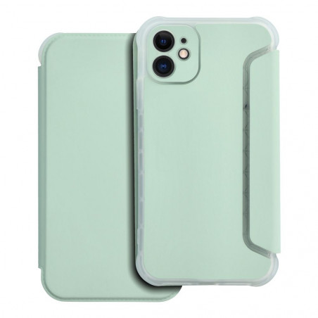 Peňaženkové puzdro Piano Book na Apple iPhone 11 Svetlo zelený