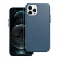 Kryt Leather Mag Cover na Apple iPhone 12 Pro Elegant  MagSAFE  Indigový modrý