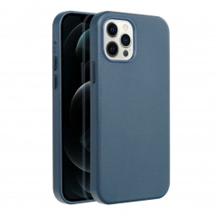Kryt Leather Mag Cover na Apple iPhone 12 Pro Elegant  MagSAFE  Indigový modrý