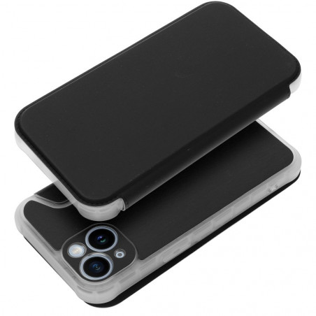 Peňaženkové puzdro Piano Book na Apple iPhone 14 Čierny