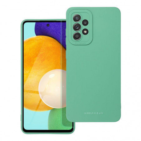 Kryt Roar Luna na Samsung Galaxy A52 5G Jednofarebný, Štýlový, Estetický doplnok Zelený