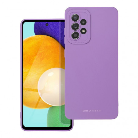 Kryt Roar Luna na Samsung Galaxy A52 5G Jednofarebný, Štýlový, Estetický doplnok Fialový (Violet)