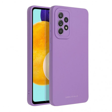 Kryt Roar Luna na Samsung Galaxy A52 5G Jednofarebný, Štýlový, Estetický doplnok Fialový (Violet)