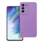 Kryt Roar Luna na Samsung Galaxy S21 FE 5G Jednofarebný, Štýlový, Estetický doplnok  Fialový (Violet)