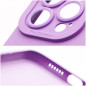Kryt Roar Luna na Samsung Galaxy S21 FE 5G Jednofarebný, Štýlový, Estetický doplnok  Fialový (Violet)