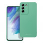 Kryt Roar Luna na Samsung Galaxy S21 FE 5G Jednofarebný, Štýlový, Estetický doplnok  Zelený