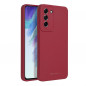 Kryt Roar Luna na Samsung Galaxy S21 FE 5G Jednofarebný, Štýlový, Estetický doplnok  Červený