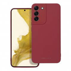 Kryt Roar Luna na Samsung Galaxy S22 Jednofarebný, Štýlový, Estetický doplnok Červený