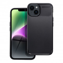 Kryt Carbon premium na Apple iPhone 14 Elegant Čierny