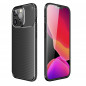 Kryt Carbon premium na Apple iPhone 14 Pro Elegant  Čierny