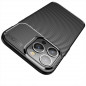 Kryt Carbon premium na Apple iPhone 14 Pro Elegant  Čierny