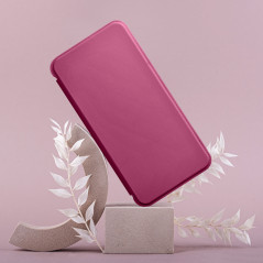 Peňaženkové puzdro Piano Book na Apple iPhone 12 Pro Purpurový