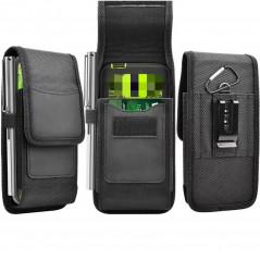 Univerzálne puzdro, Vertikálne puzdro Vertical Belt Holster OXFORD na Apple iPhone 13 Čierny