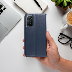 Peňaženkové puzdro Smart Magneto book na Samsung Galaxy A03 Tmavší modrý