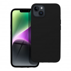 Kryt Silicone na Apple iPhone 14 Elegant Čierny