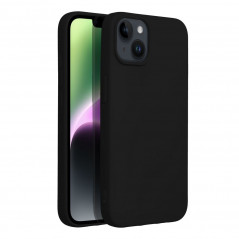 Kryt Silicone na Apple iPhone 14 Elegant Čierny