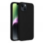 Kryt Silicone na Apple iPhone 14 Elegant  Čierny