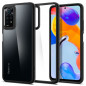 Kryt Spigen Ultra Hybrid na XIAOMI Redmi Note 11 Pro 5G Krištáľovo čistý  Matná čierna