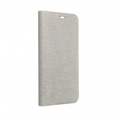 Peňaženkové puzdro LUNA Book Gold na XIAOMI Redmi Note 11 Pro Elegant Strieborný