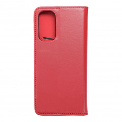 Peňaženkové puzdro Leather case SMART PRO na XIAOMI Redmi Note 11S Elegant Vinovo červený