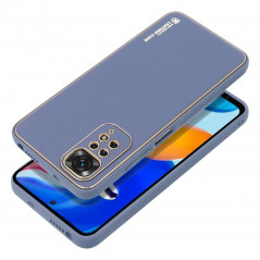Kryt Leather na XIAOMI Redmi Note 11S Modrý