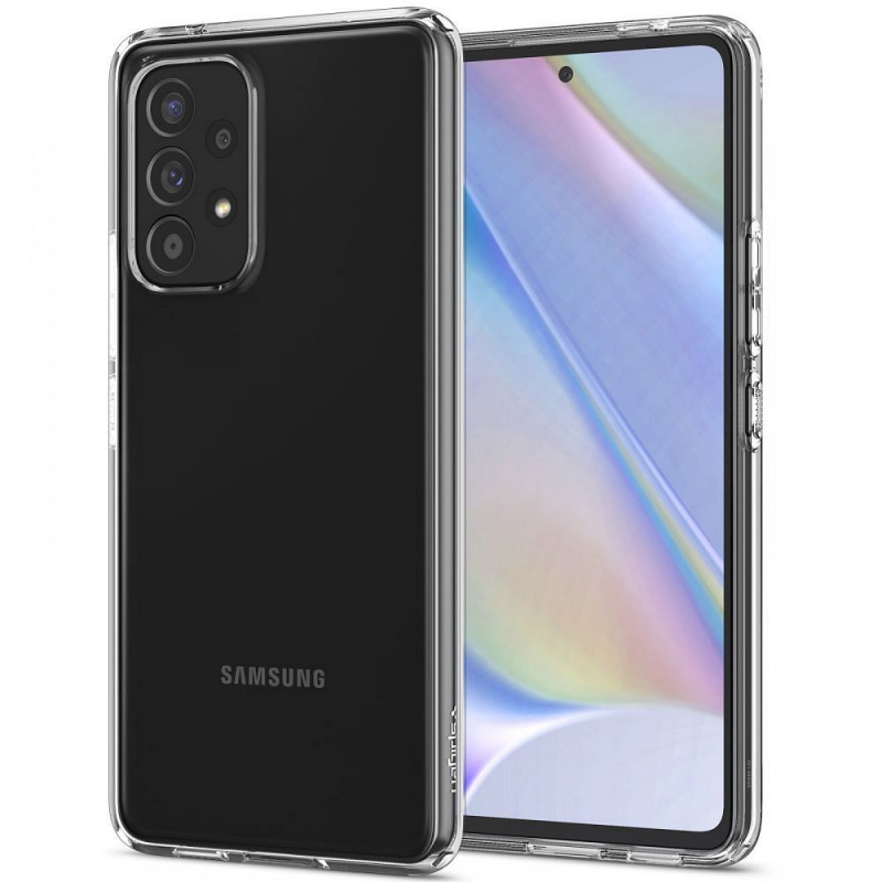 Kryt Spigen Liquid Crystal na Samsung Galaxy A53 5G Krištáľovo čistý  Transparentný