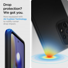Kryt Spigen Thin Fit na Samsung Galaxy A53 5G Matná čierna