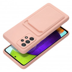 Kryt Card na Samsung Galaxy A52 5G Ružový