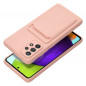 Kryt Card na Samsung Galaxy A52 5G Ružový