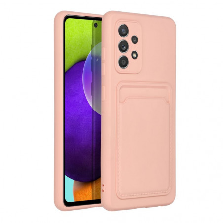 Kryt Card na Samsung Galaxy A52 LTE Ružový