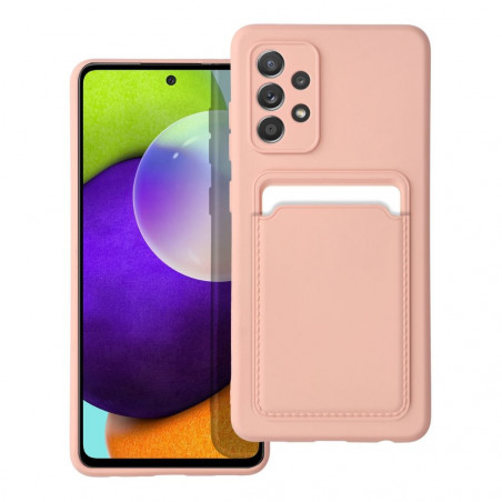 Kryt Card na Samsung Galaxy A52s 5G Ružový