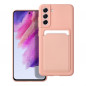 Kryt Card na Samsung Galaxy S21 FE 5G Ružový