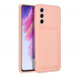 Kryt Card na Samsung Galaxy S21 FE 5G Ružový