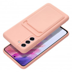 Kryt Card na Samsung Galaxy S21 FE 5G Ružový