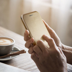 Peňaženkové puzdro Book Elegance na Samsung Galaxy A13 LTE Elegant  Zlatý 