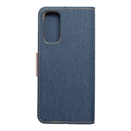Peňaženkové puzdro CANVAS Book na XIAOMI Redmi Note 11S Námornícka modrá