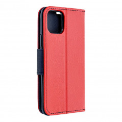 Peňaženkové puzdro Fancy Book na realme C31 Červený / Námornícka modrá