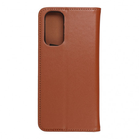 Peňaženkové puzdro Leather case SMART PRO na XIAOMI Redmi Note 11S Elegant  Hnedý