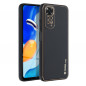 Kryt Leather na XIAOMI Redmi Note 11 Čierny