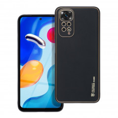 Kryt Leather na XIAOMI Redmi Note 11S Čierny