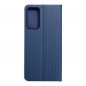 Peňaženkové puzdro LUNA Book Carbon na XIAOMI Redmi Note 11 Pro Uhlíkové vlákno, Elegant  Modrý