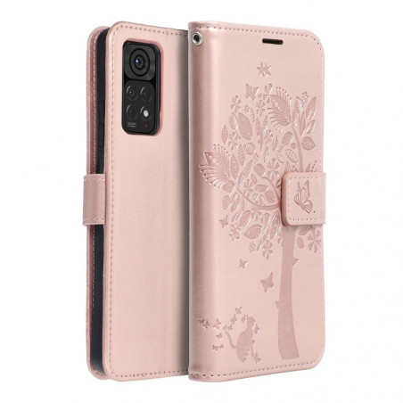 Peňaženkové puzdro MEZZO Book na XIAOMI Redmi Note 11 Pro 5G Mandala  Ružovo-zlatý