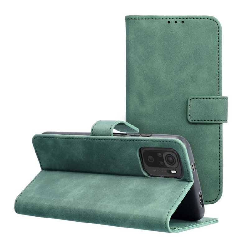 Peňaženkové puzdro TENDER Book na XIAOMI Redmi Note 11 Pro Zelený