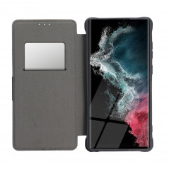 Peňaženkové puzdro Razor Book na Samsung Galaxy A03 Uhlíkové vlákno, Karbónový vzor  Tmavo zelený