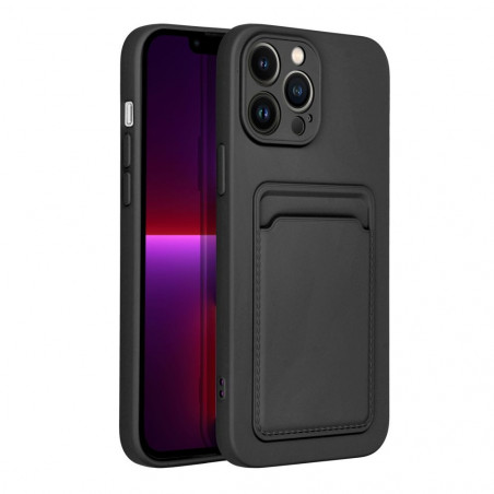 Kryt Card na Apple iPhone 13 Pro Max Čierny
