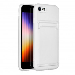 Kryt Card na Apple iPhone SE 2022 5G Biely