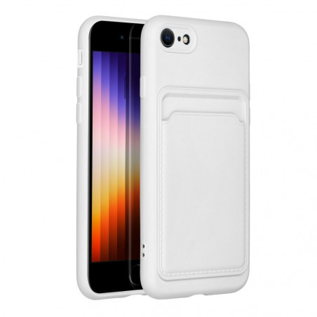 Kryt Card na Apple iPhone SE 2022 5G Biely