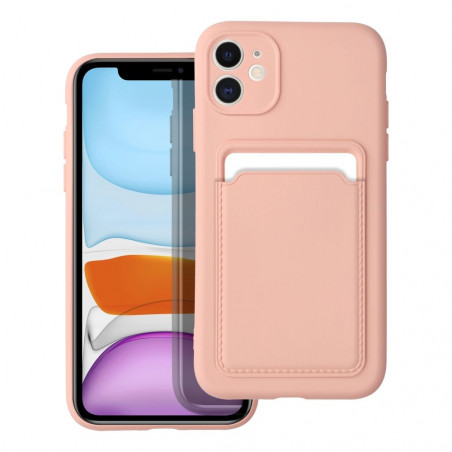 Kryt Card na Apple iPhone 11 Ružový