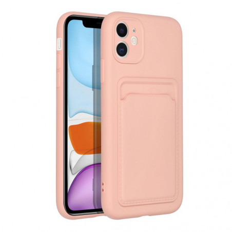 Kryt Card na Apple iPhone 11 Ružový